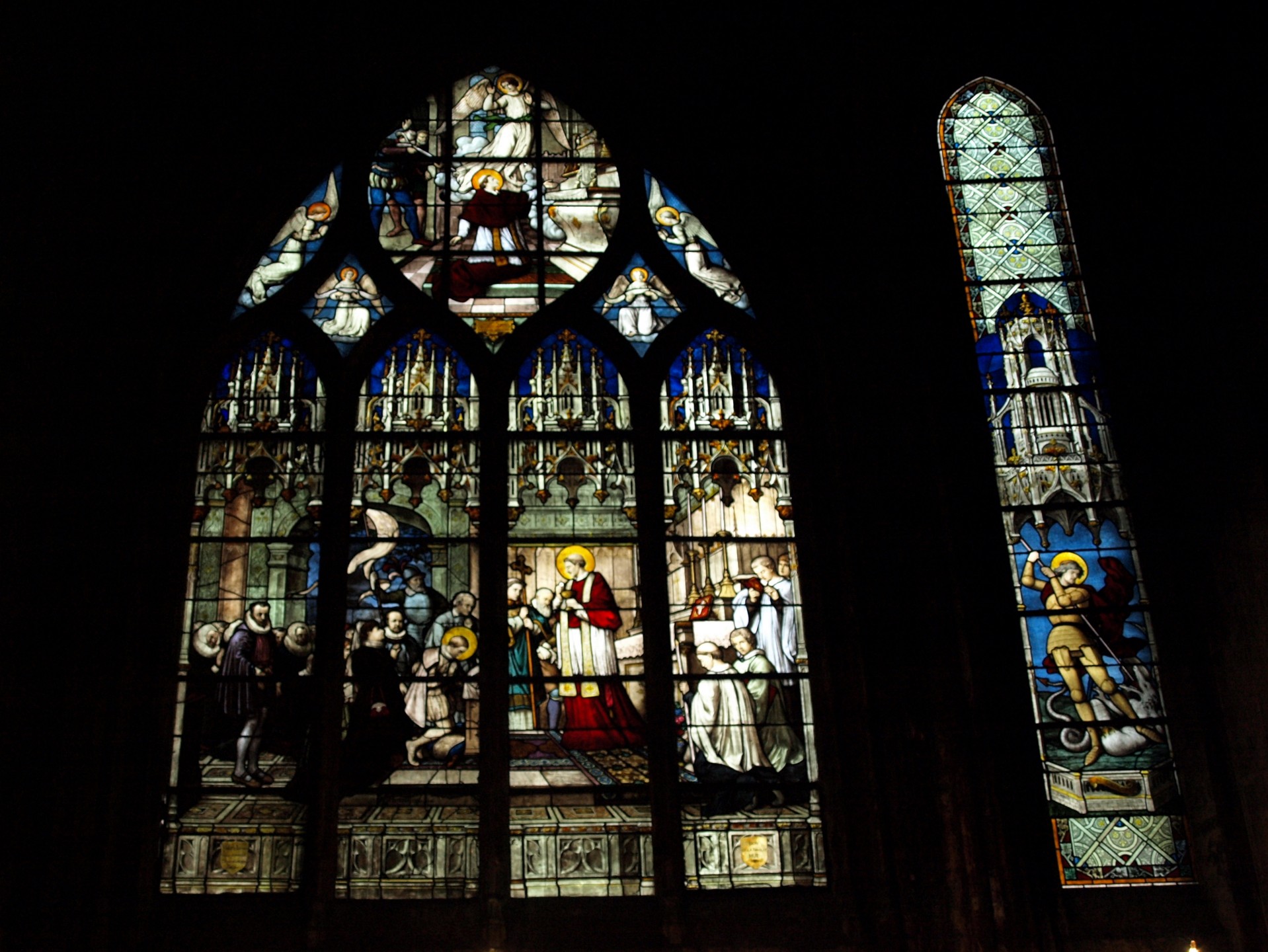 A Mass in Stained Glass